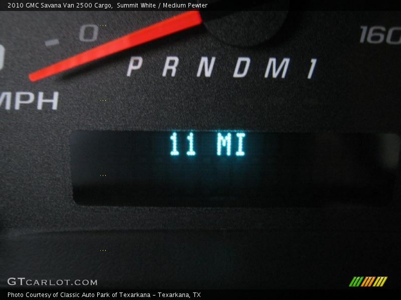 Summit White / Medium Pewter 2010 GMC Savana Van 2500 Cargo
