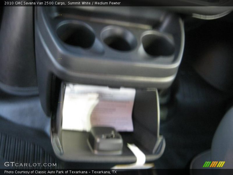 Summit White / Medium Pewter 2010 GMC Savana Van 2500 Cargo