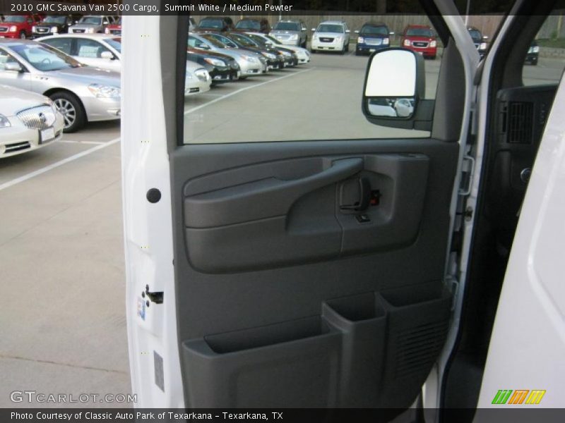 Summit White / Medium Pewter 2010 GMC Savana Van 2500 Cargo