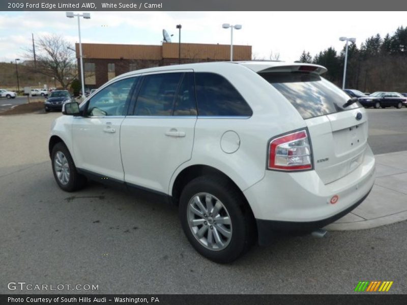 White Suede / Camel 2009 Ford Edge Limited AWD