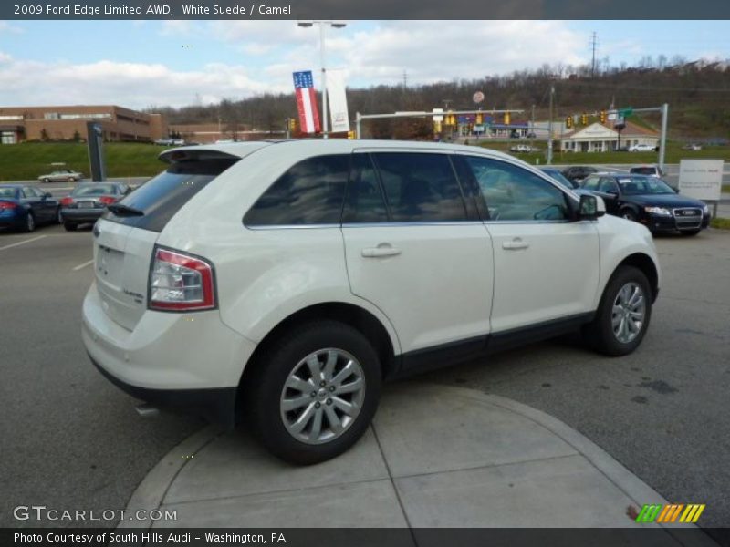 White Suede / Camel 2009 Ford Edge Limited AWD