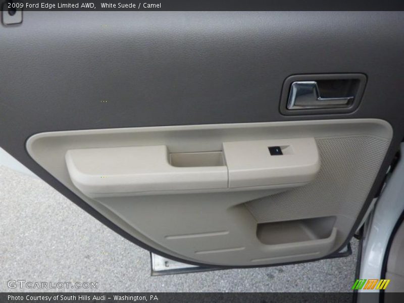 White Suede / Camel 2009 Ford Edge Limited AWD