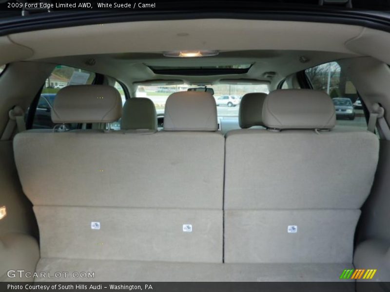 White Suede / Camel 2009 Ford Edge Limited AWD