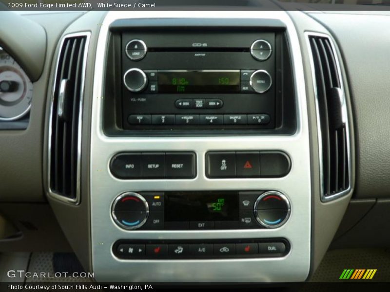 White Suede / Camel 2009 Ford Edge Limited AWD