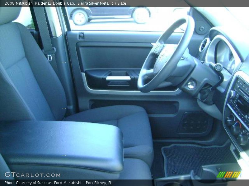 Sierra Silver Metallic / Slate 2008 Mitsubishi Raider LS Double Cab