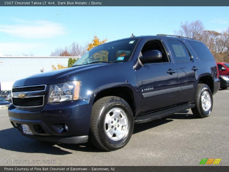 Dark Blue Metallic / Ebony 2007 Chevrolet Tahoe LT 4x4