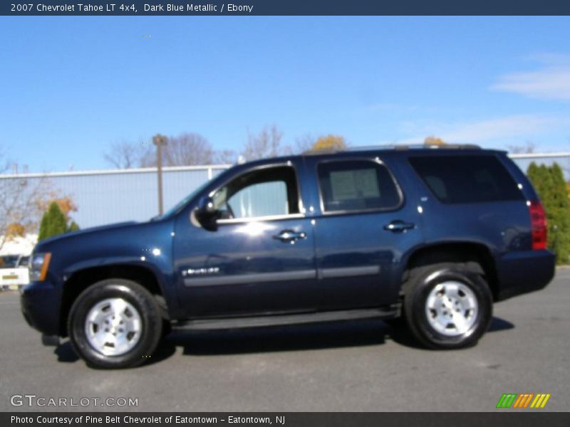 Dark Blue Metallic / Ebony 2007 Chevrolet Tahoe LT 4x4