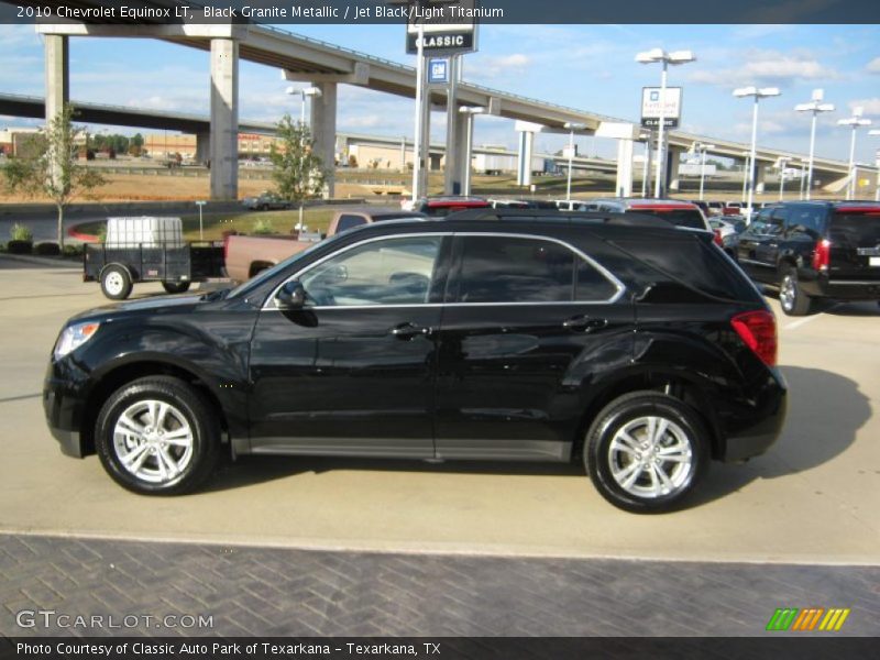 Black Granite Metallic / Jet Black/Light Titanium 2010 Chevrolet Equinox LT