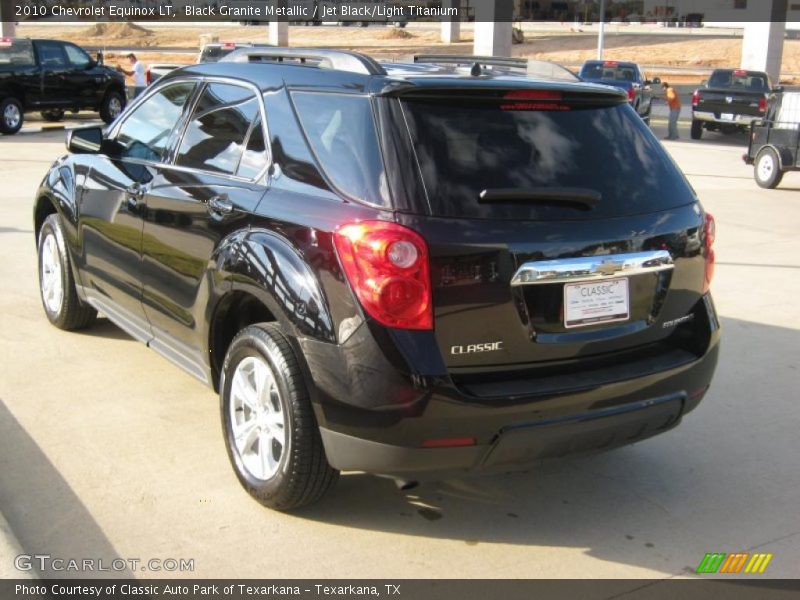 Black Granite Metallic / Jet Black/Light Titanium 2010 Chevrolet Equinox LT