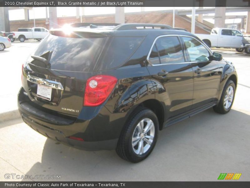 Black Granite Metallic / Jet Black/Light Titanium 2010 Chevrolet Equinox LT