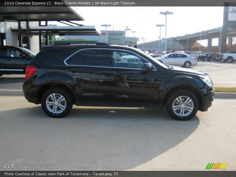 Black Granite Metallic / Jet Black/Light Titanium 2010 Chevrolet Equinox LT