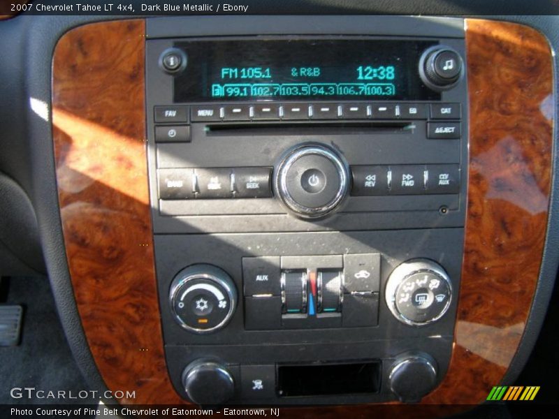 Dark Blue Metallic / Ebony 2007 Chevrolet Tahoe LT 4x4