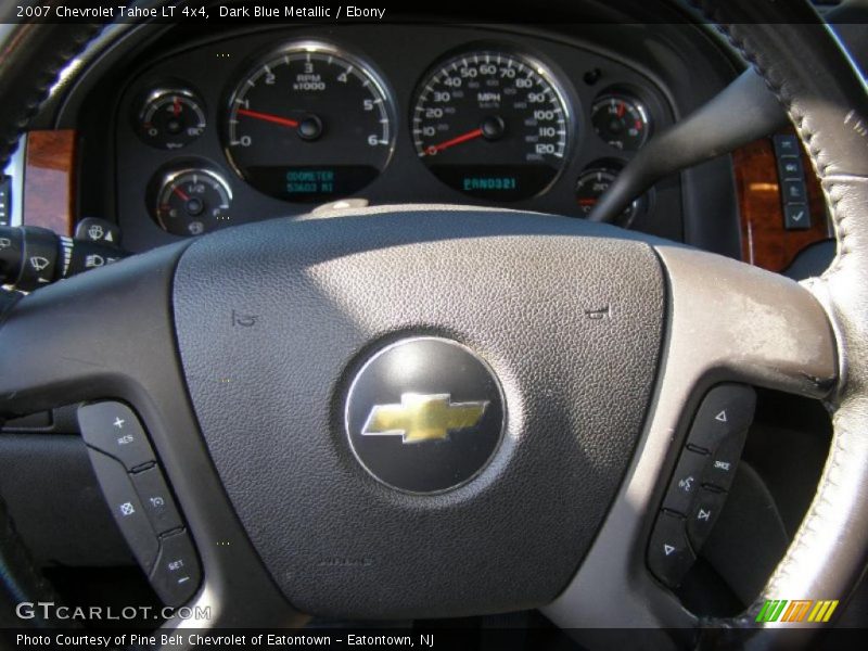 Dark Blue Metallic / Ebony 2007 Chevrolet Tahoe LT 4x4