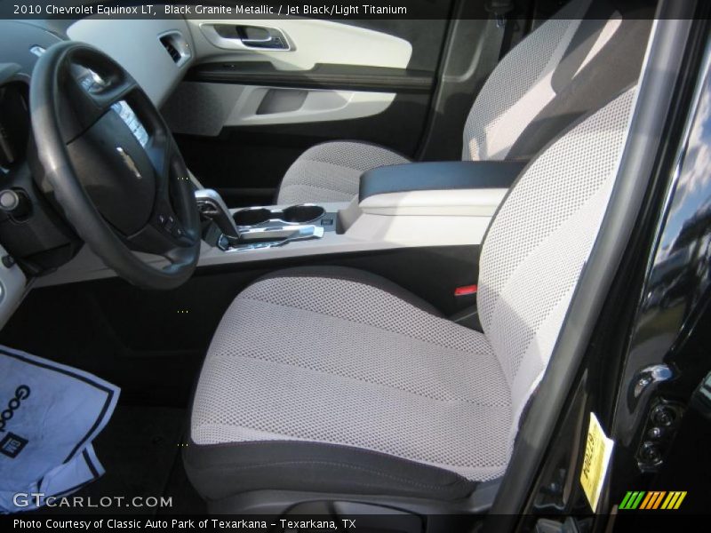 Black Granite Metallic / Jet Black/Light Titanium 2010 Chevrolet Equinox LT