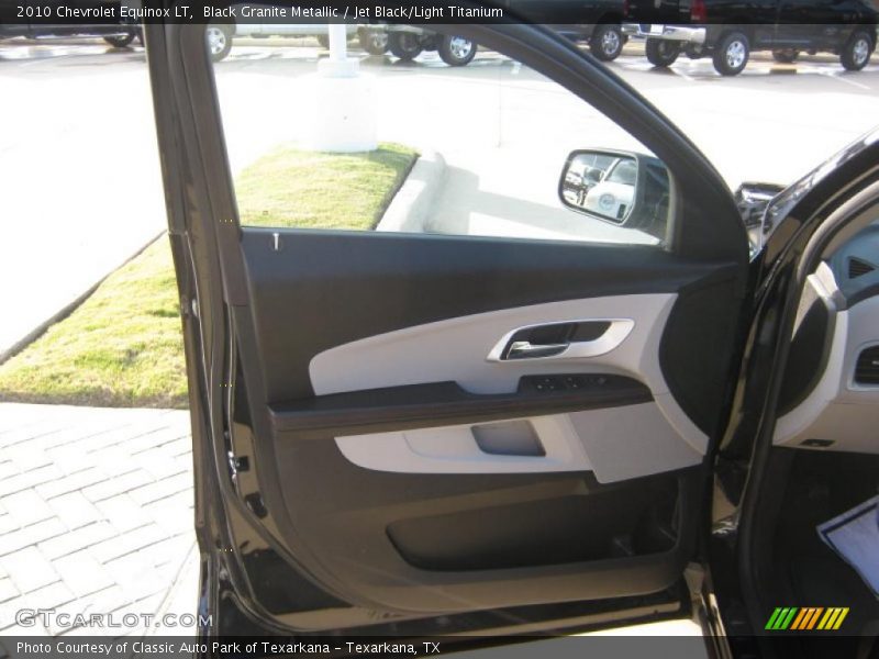 Black Granite Metallic / Jet Black/Light Titanium 2010 Chevrolet Equinox LT