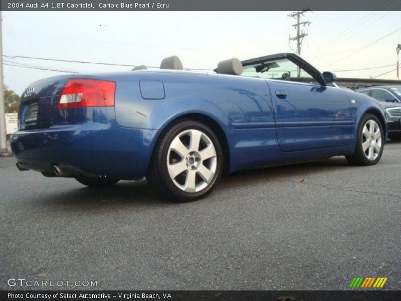  2004 A4 1.8T Cabriolet Caribic Blue Pearl