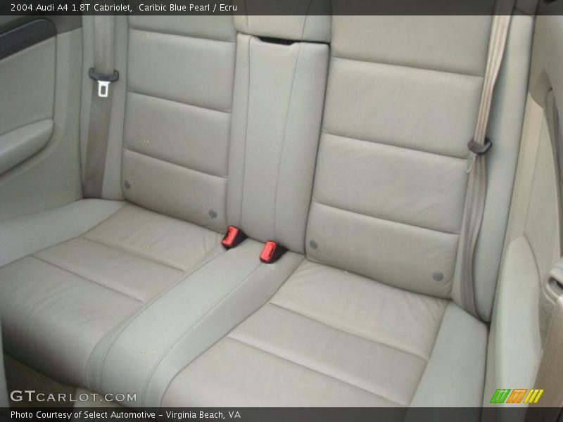  2004 A4 1.8T Cabriolet Ecru Interior