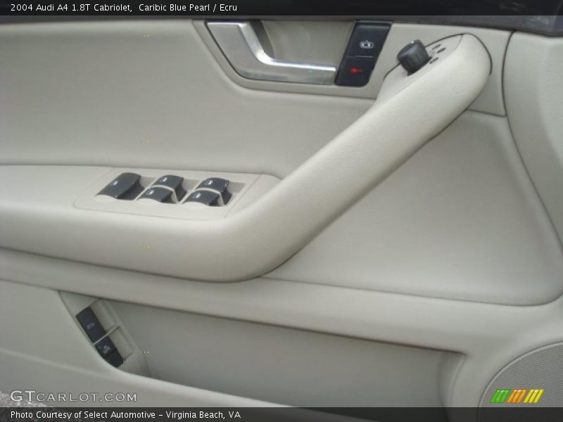 Caribic Blue Pearl / Ecru 2004 Audi A4 1.8T Cabriolet