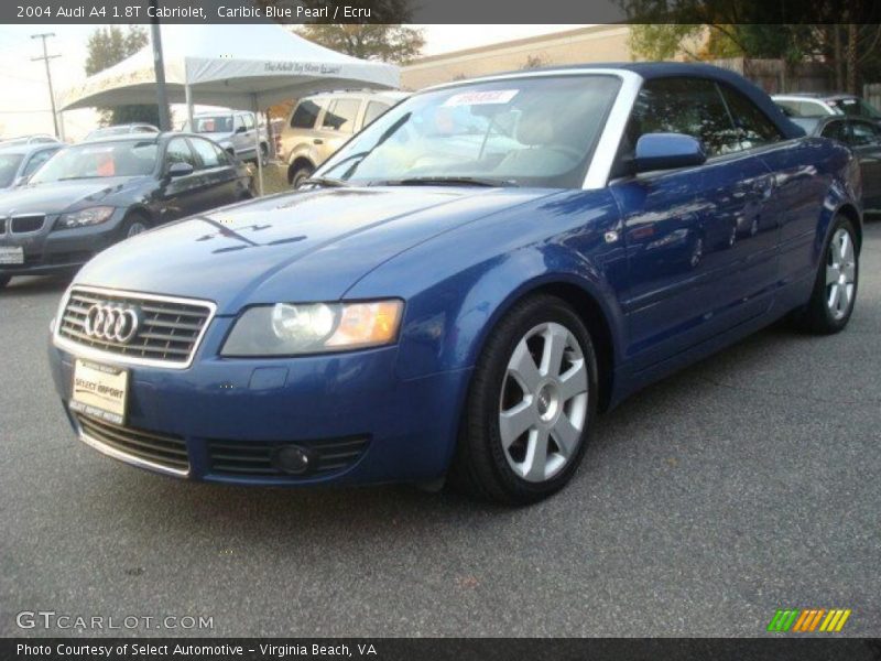 Front 3/4 View of 2004 A4 1.8T Cabriolet