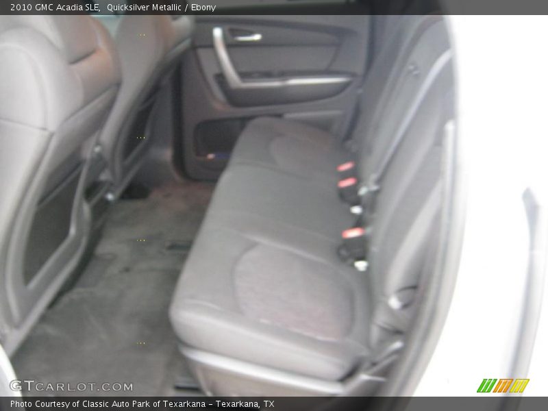 Quicksilver Metallic / Ebony 2010 GMC Acadia SLE