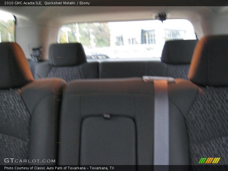 Quicksilver Metallic / Ebony 2010 GMC Acadia SLE