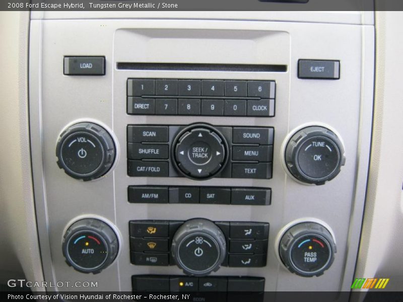 Tungsten Grey Metallic / Stone 2008 Ford Escape Hybrid