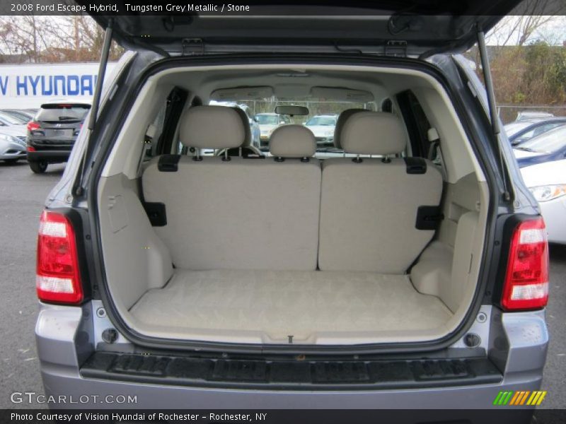 Tungsten Grey Metallic / Stone 2008 Ford Escape Hybrid