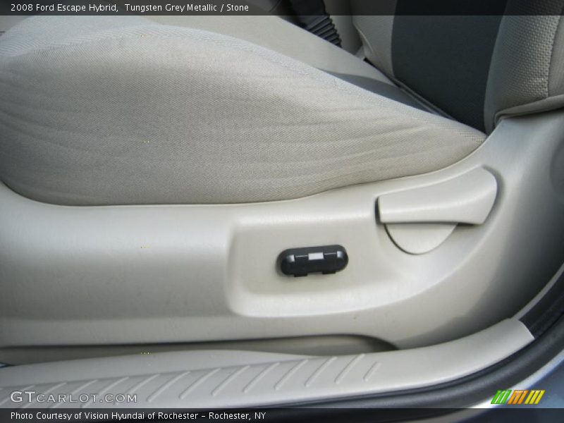 Tungsten Grey Metallic / Stone 2008 Ford Escape Hybrid