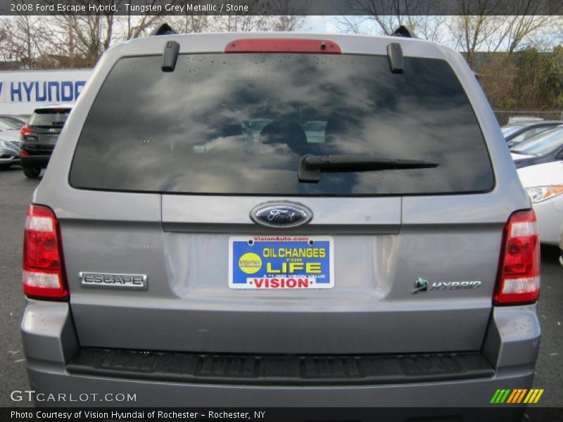 Tungsten Grey Metallic / Stone 2008 Ford Escape Hybrid