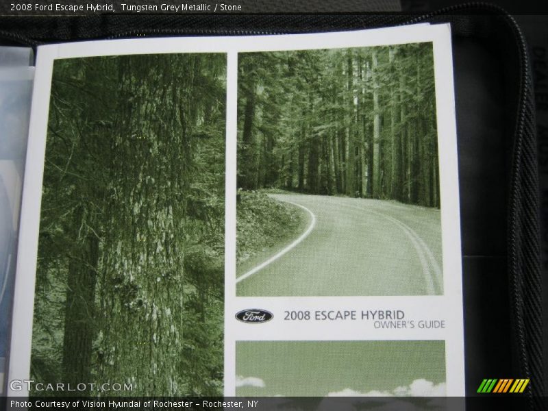 Tungsten Grey Metallic / Stone 2008 Ford Escape Hybrid