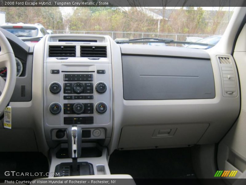 Tungsten Grey Metallic / Stone 2008 Ford Escape Hybrid