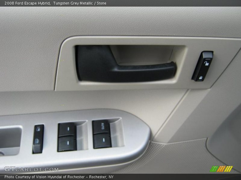 Tungsten Grey Metallic / Stone 2008 Ford Escape Hybrid
