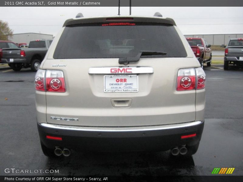 Gold Mist Metallic / Cashmere 2011 GMC Acadia SLT