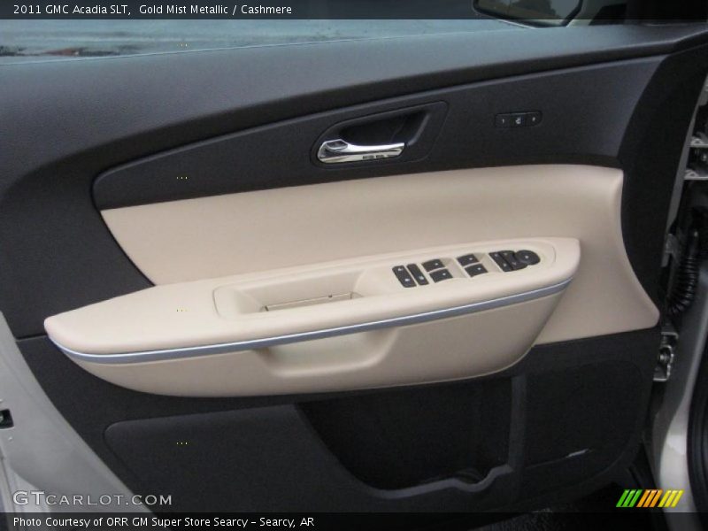 Gold Mist Metallic / Cashmere 2011 GMC Acadia SLT