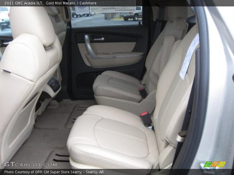 Gold Mist Metallic / Cashmere 2011 GMC Acadia SLT