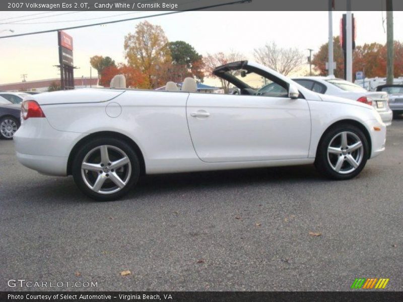 Candy White / Cornsilk Beige 2007 Volkswagen Eos 2.0T