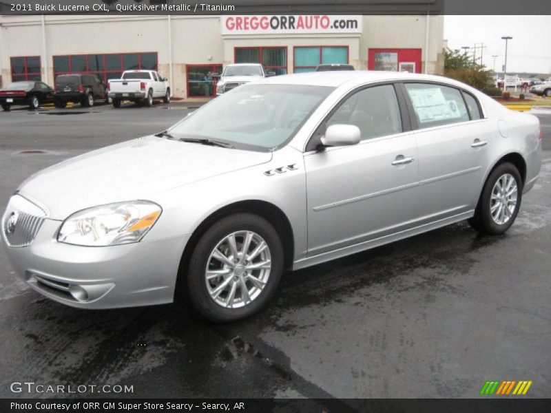 Quicksilver Metallic / Titanium 2011 Buick Lucerne CXL