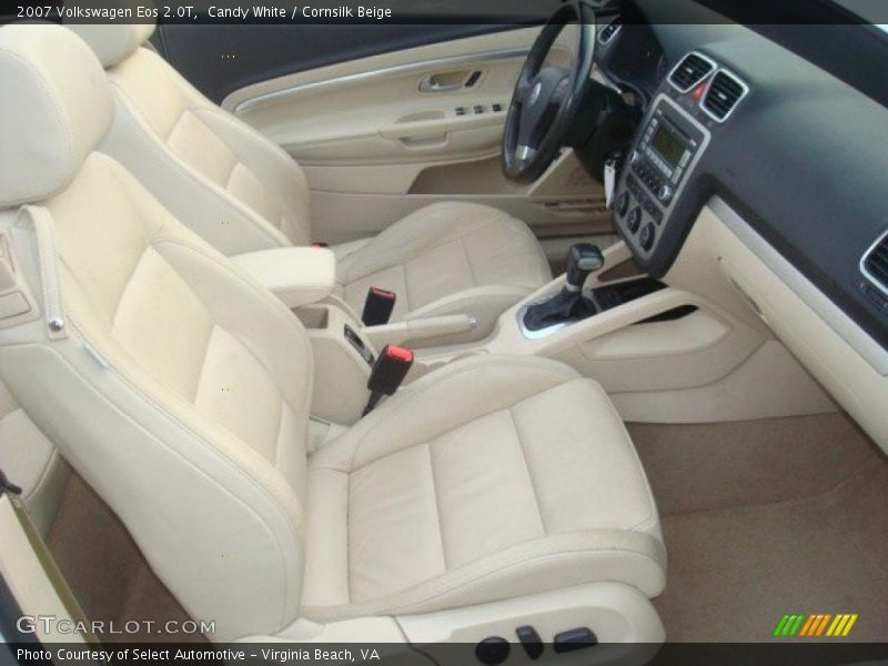 Candy White / Cornsilk Beige 2007 Volkswagen Eos 2.0T