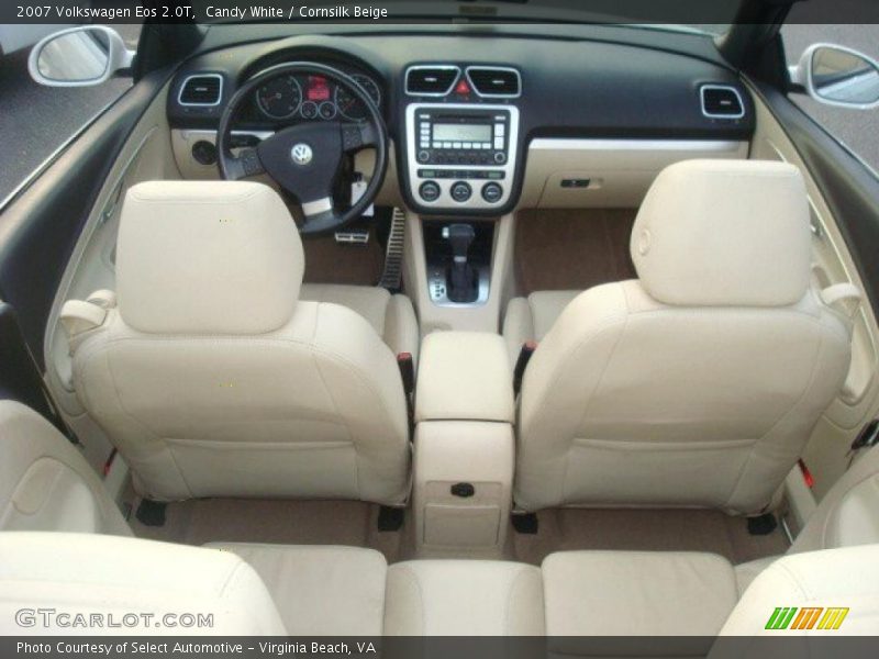 Candy White / Cornsilk Beige 2007 Volkswagen Eos 2.0T