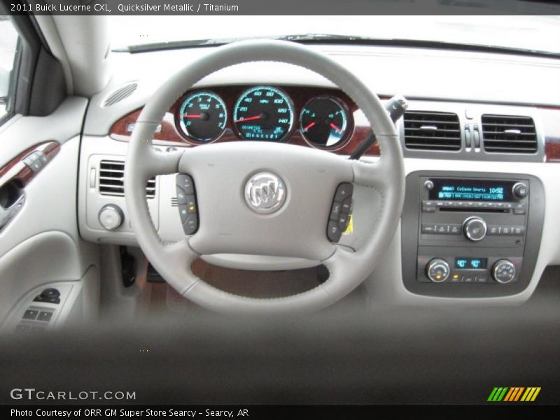 Quicksilver Metallic / Titanium 2011 Buick Lucerne CXL