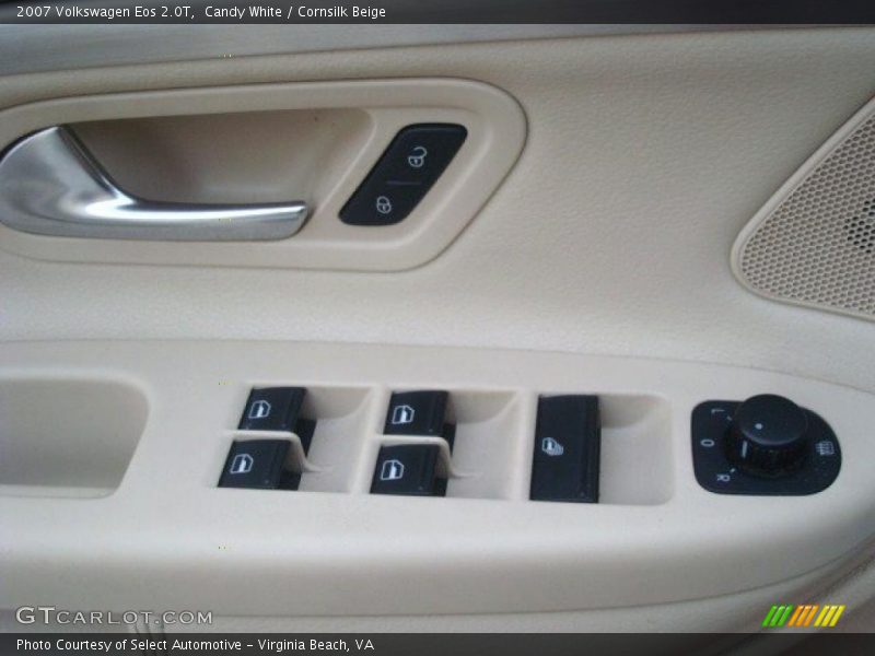 Candy White / Cornsilk Beige 2007 Volkswagen Eos 2.0T