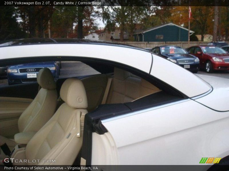 Candy White / Cornsilk Beige 2007 Volkswagen Eos 2.0T