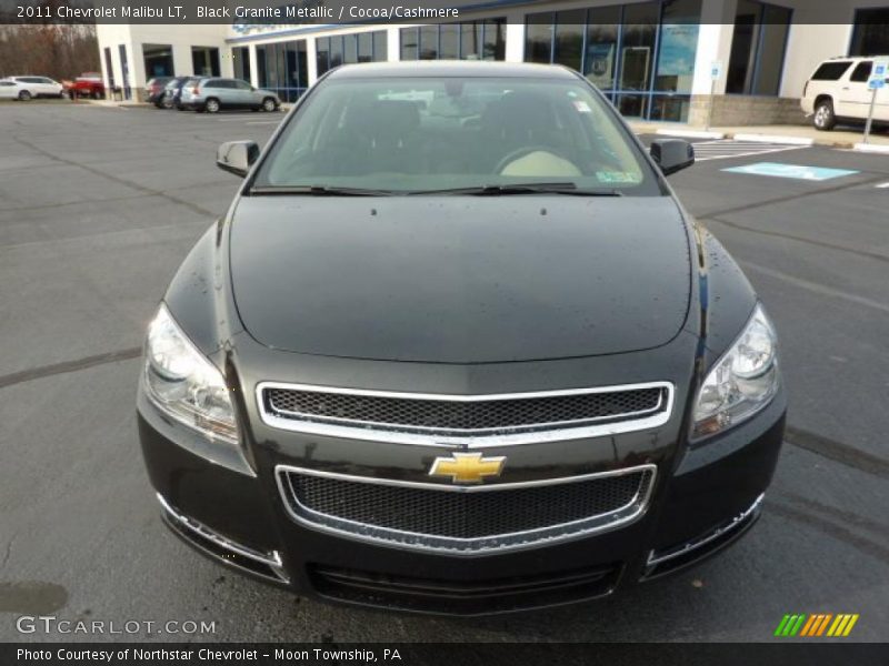 Black Granite Metallic / Cocoa/Cashmere 2011 Chevrolet Malibu LT