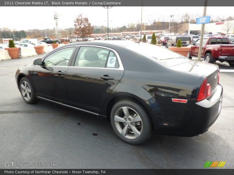 Black Granite Metallic / Cocoa/Cashmere 2011 Chevrolet Malibu LT
