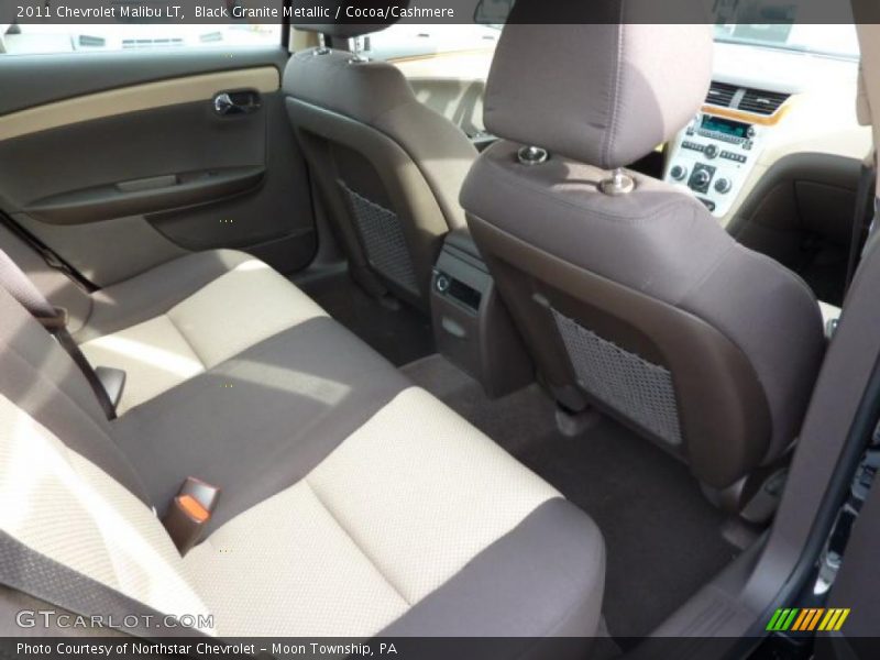 Black Granite Metallic / Cocoa/Cashmere 2011 Chevrolet Malibu LT
