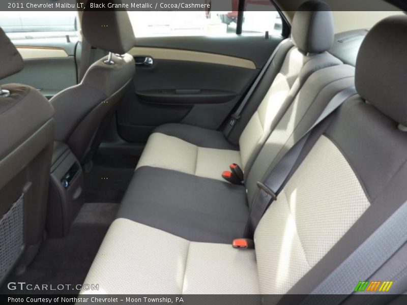 Black Granite Metallic / Cocoa/Cashmere 2011 Chevrolet Malibu LT