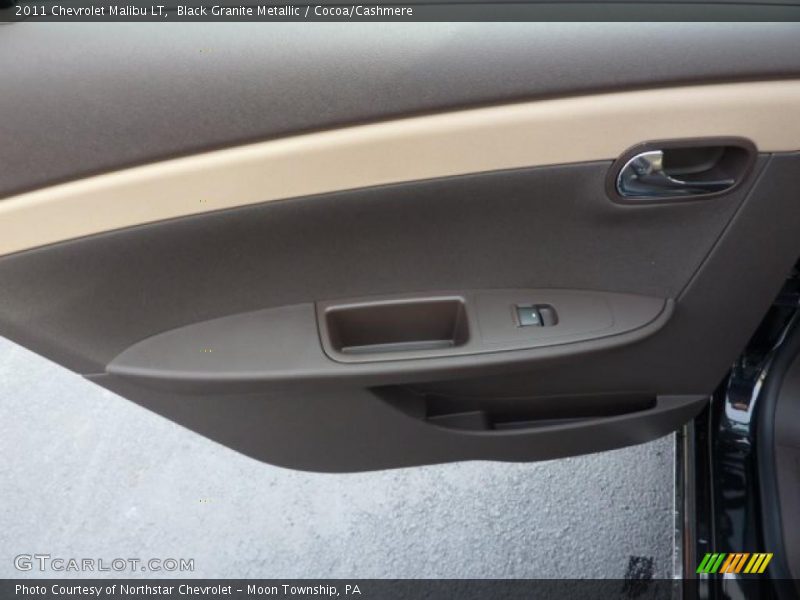 Black Granite Metallic / Cocoa/Cashmere 2011 Chevrolet Malibu LT