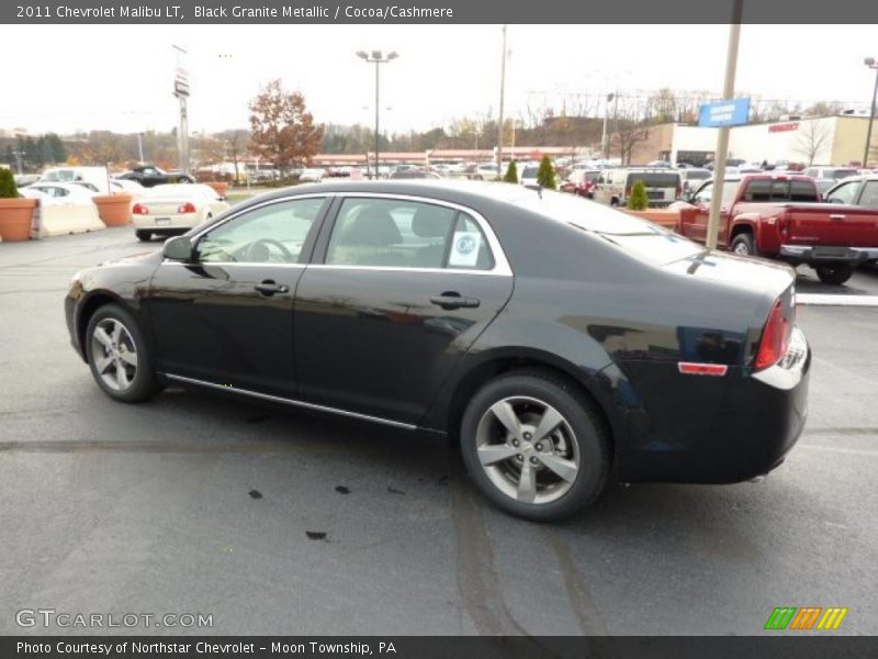 Black Granite Metallic / Cocoa/Cashmere 2011 Chevrolet Malibu LT