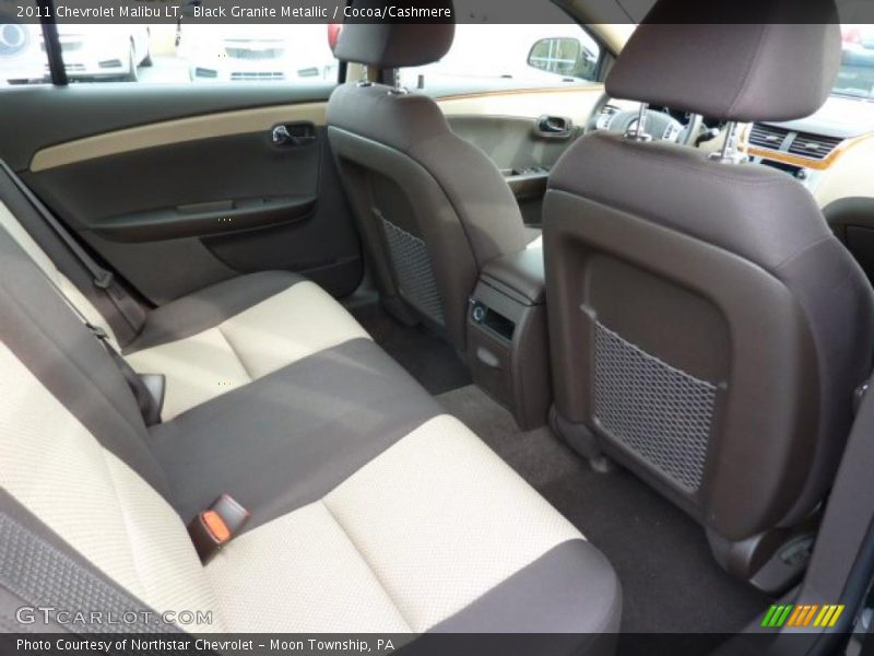 Black Granite Metallic / Cocoa/Cashmere 2011 Chevrolet Malibu LT