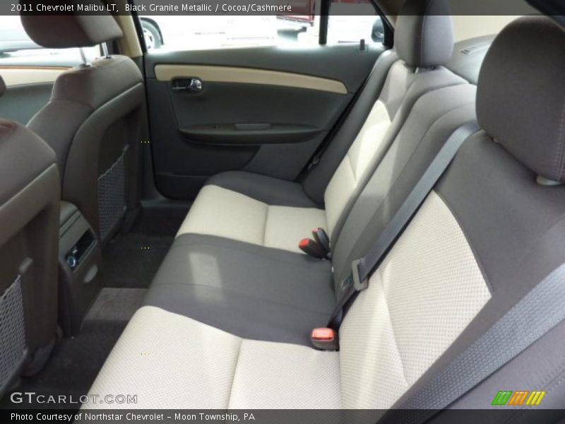 Black Granite Metallic / Cocoa/Cashmere 2011 Chevrolet Malibu LT